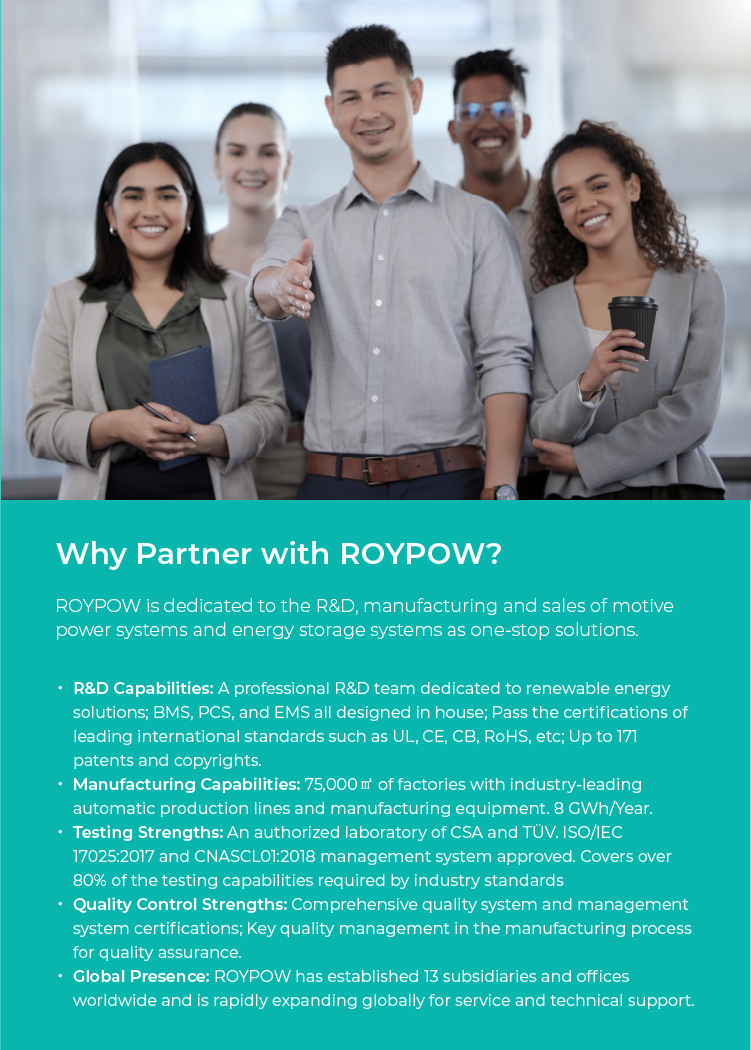 Become a ROYPOW Dealer